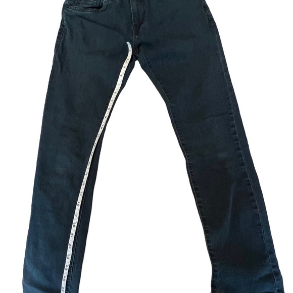 Kenneth Cole Slim Fit Straight Leg Dark Wash Black Mens Jeans 
Size:28X30 - Picture 6 of 10